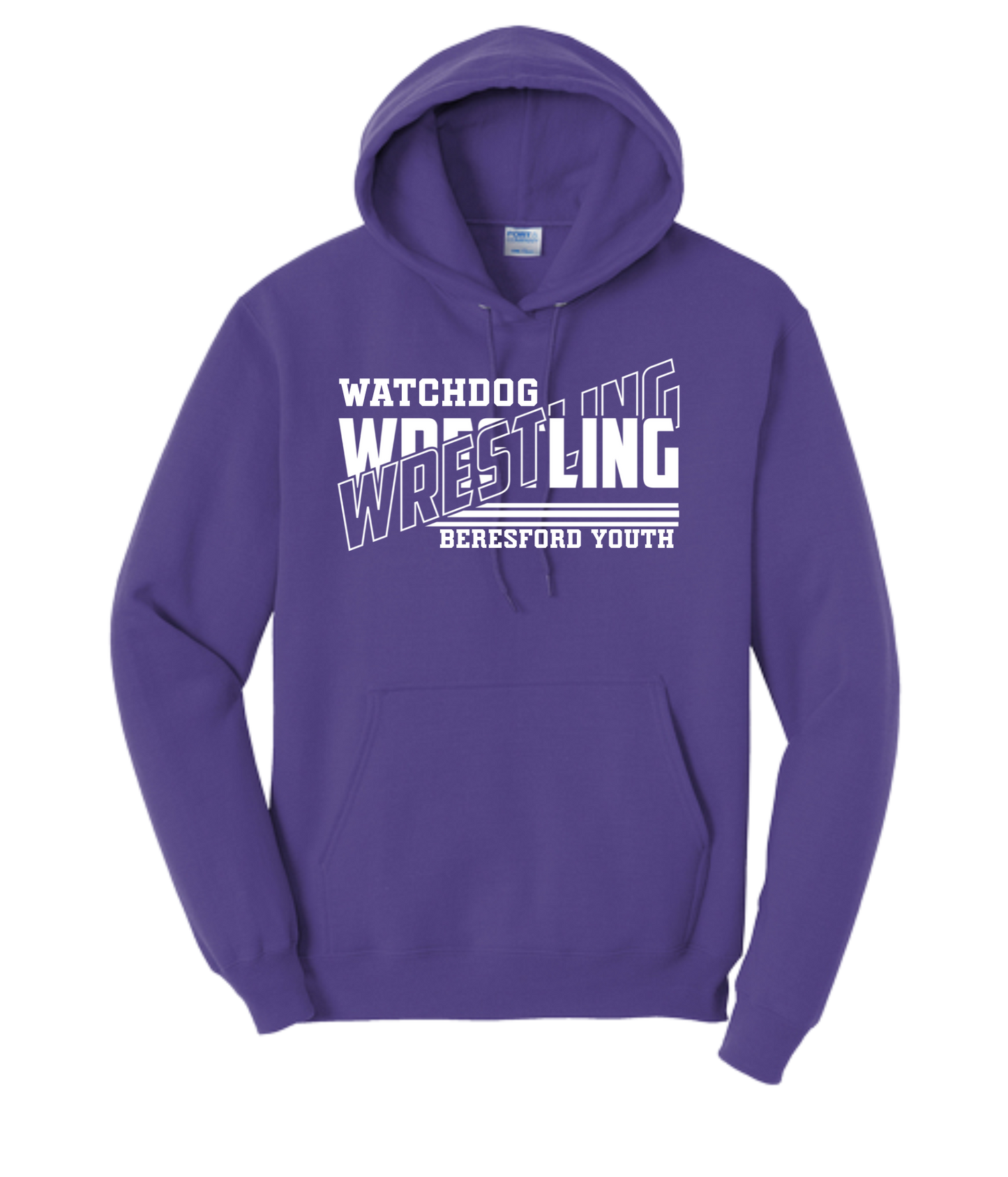 Beresford Youth Wrestling Hoodies - Print