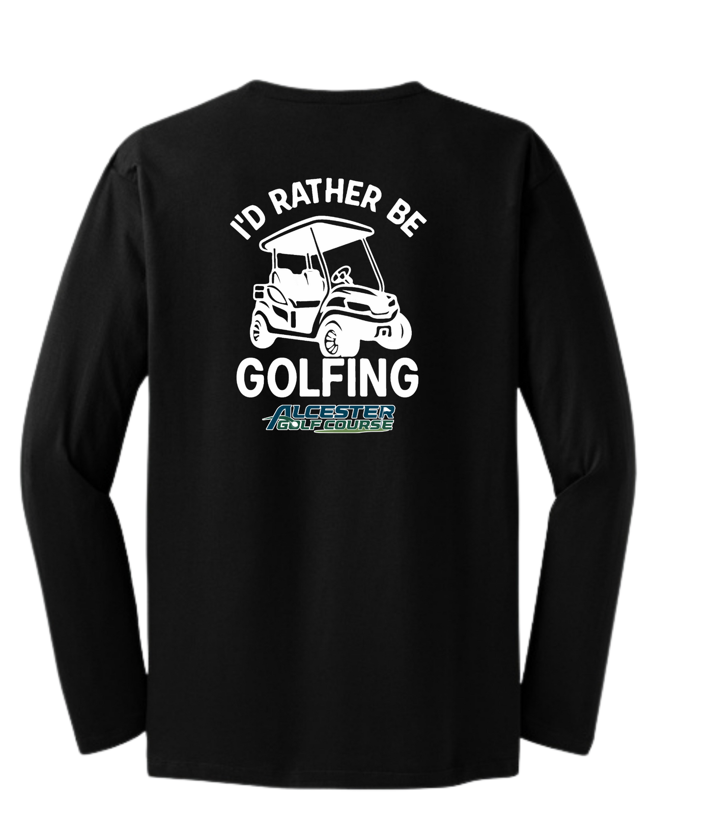 Alcester Golf Course - Unisex Long Sleeved Tee - Rather be golfing