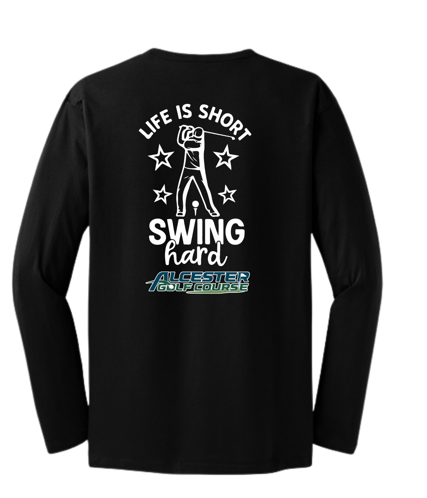 Alcester Golf Course - Unisex Long Sleeved Tee - Swing Hard
