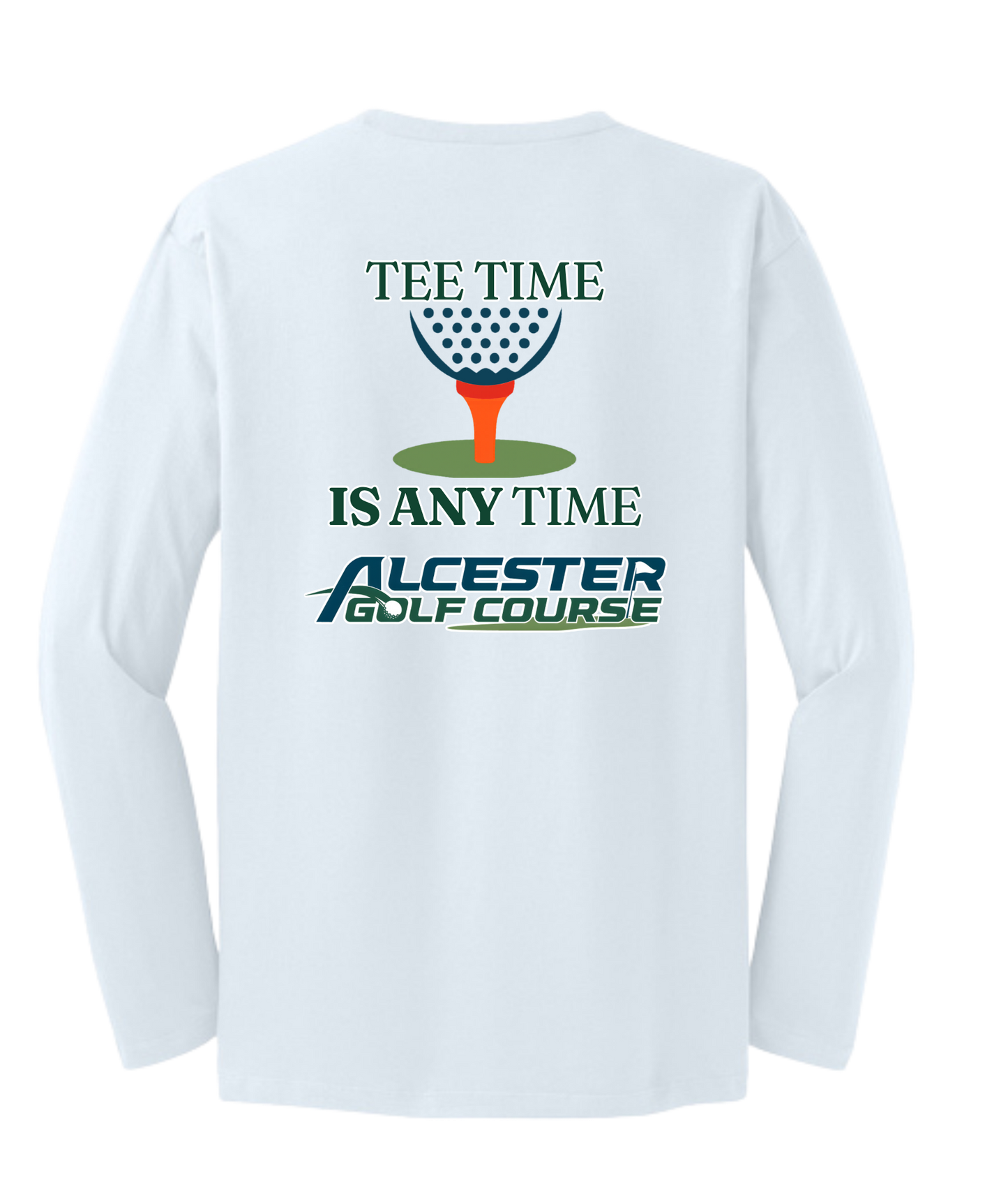 Alcester Golf Course - Unisex Long Sleeved Tee -Tee Time