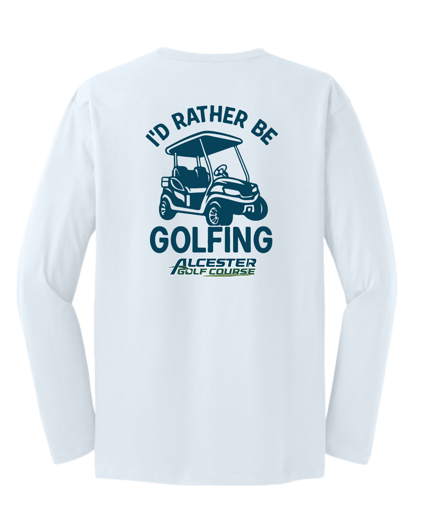 Alcester Golf Course - Unisex Long Sleeved Tee - Rather be golfing