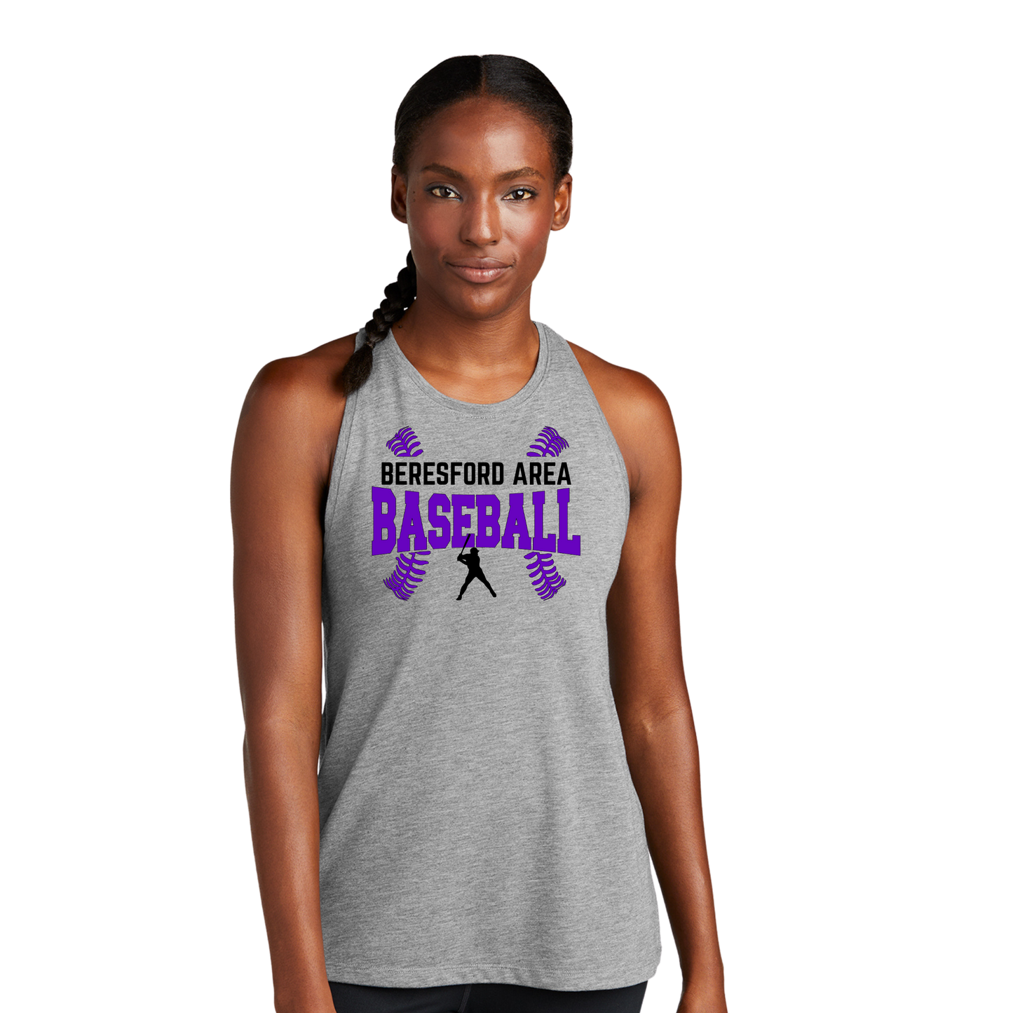 Sport-tek tank- Beresford/ Beresford Area -Baseball Stitches
