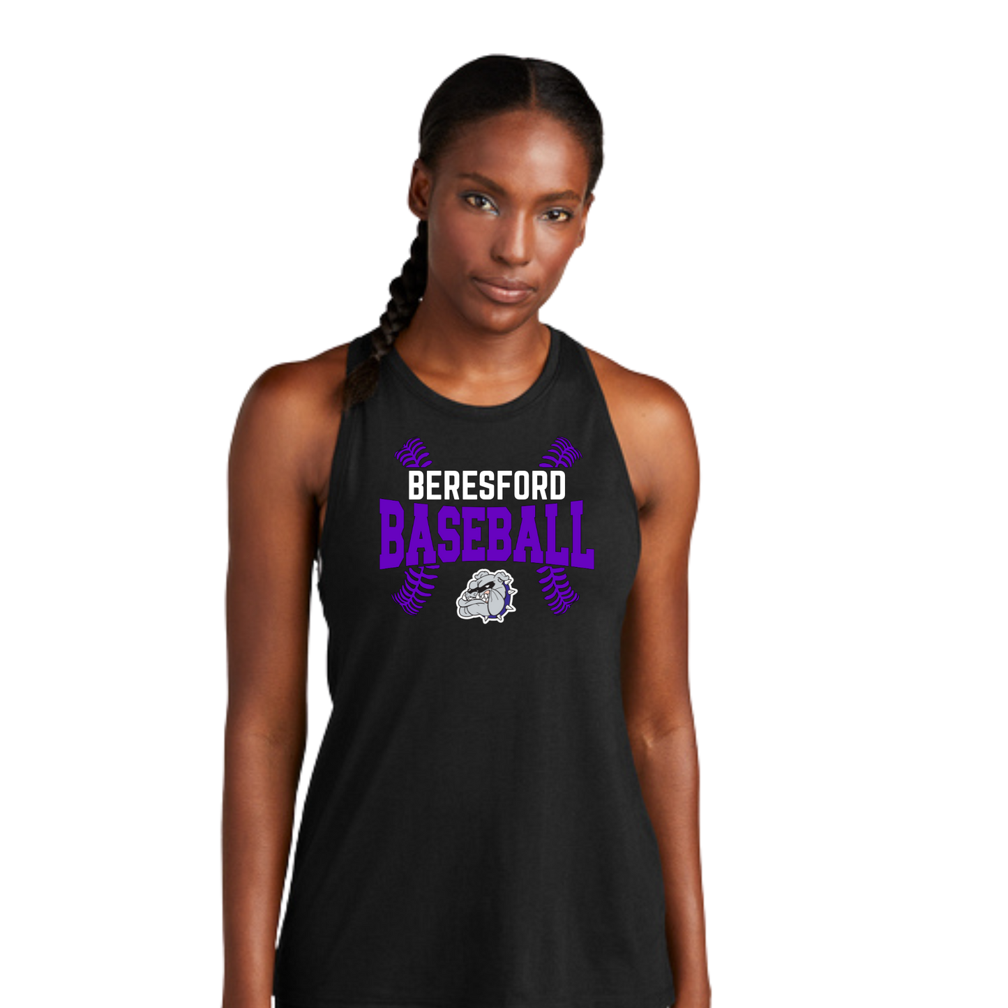 Sport-tek tank- Beresford/ Beresford Area -Baseball Stitches