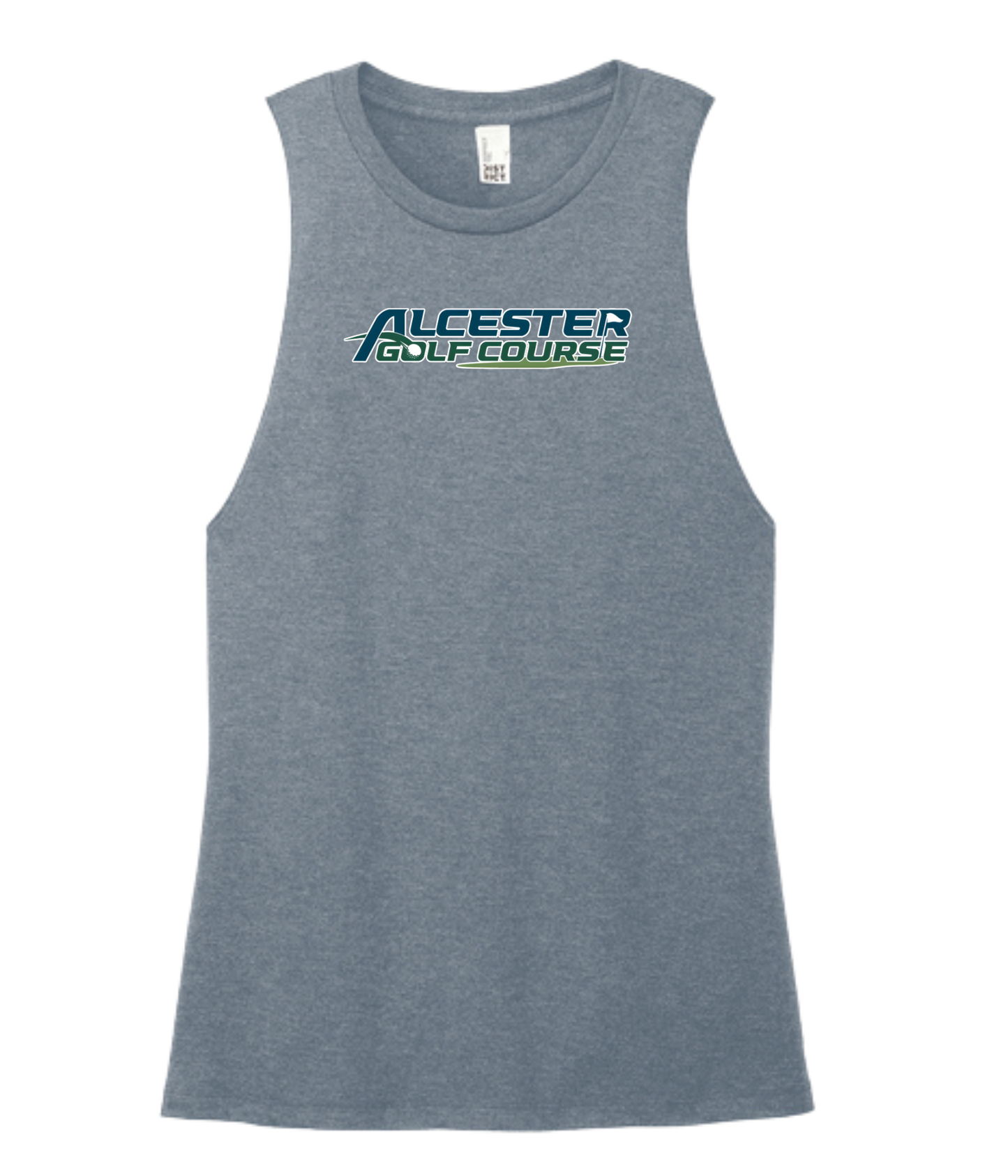 Alcester Golf Course - Women's Muscle Tank - Logo