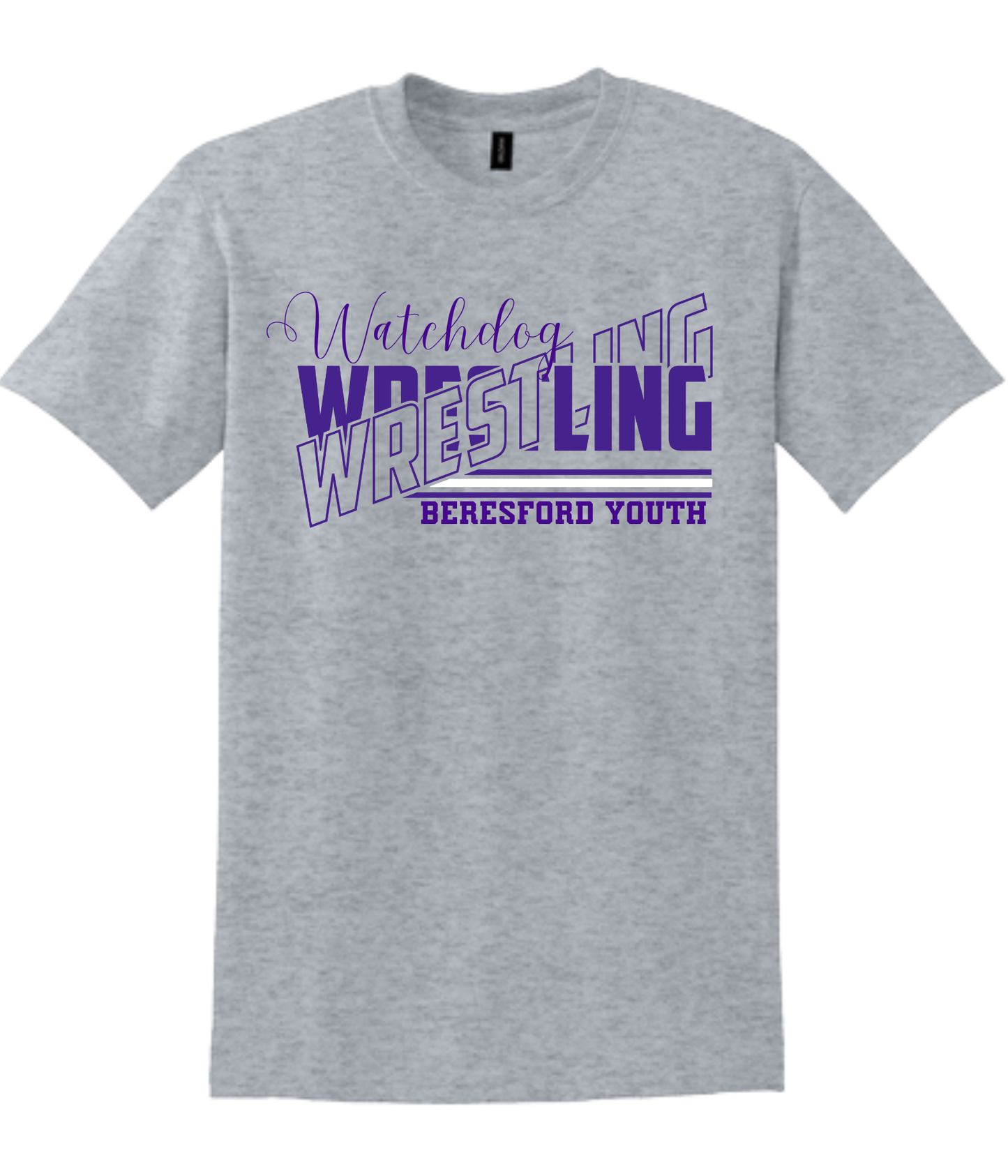 Beresford Youth Wrestling T-shirts - Cursive