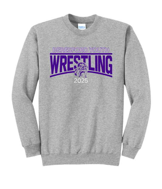 Beresford Youth Wrestling Crewnecks - Wrestler