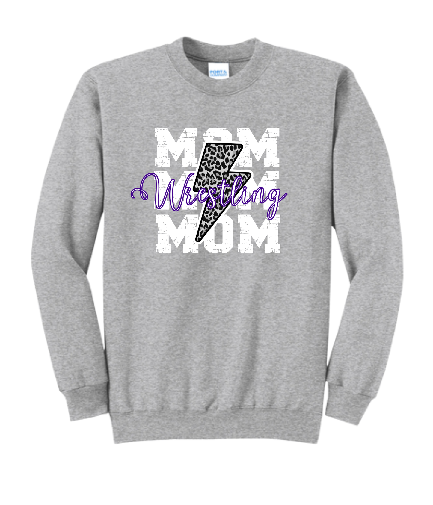 Beresford Youth Wrestling Crewnecks - Wrestling mom