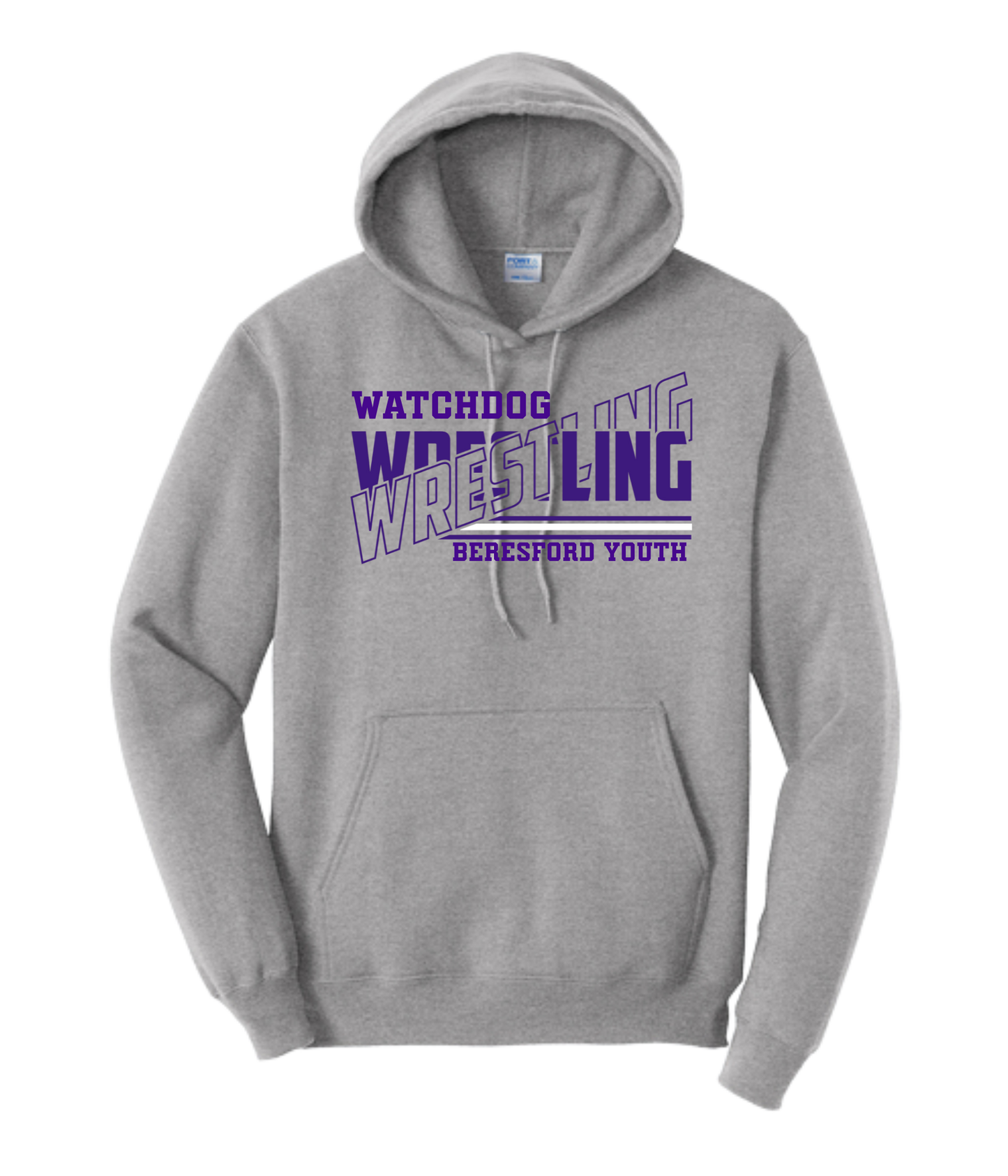 Beresford Youth Wrestling Hoodies - Print