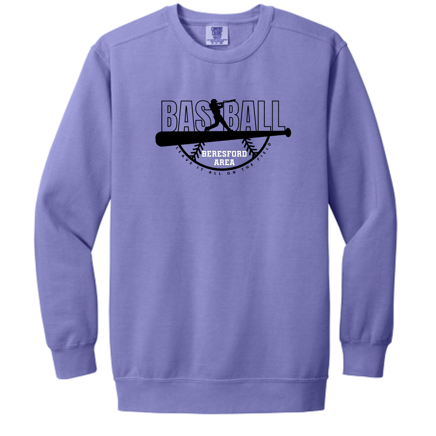 Comfort Colors Crew - Beresford/ Beresford Area - Bat