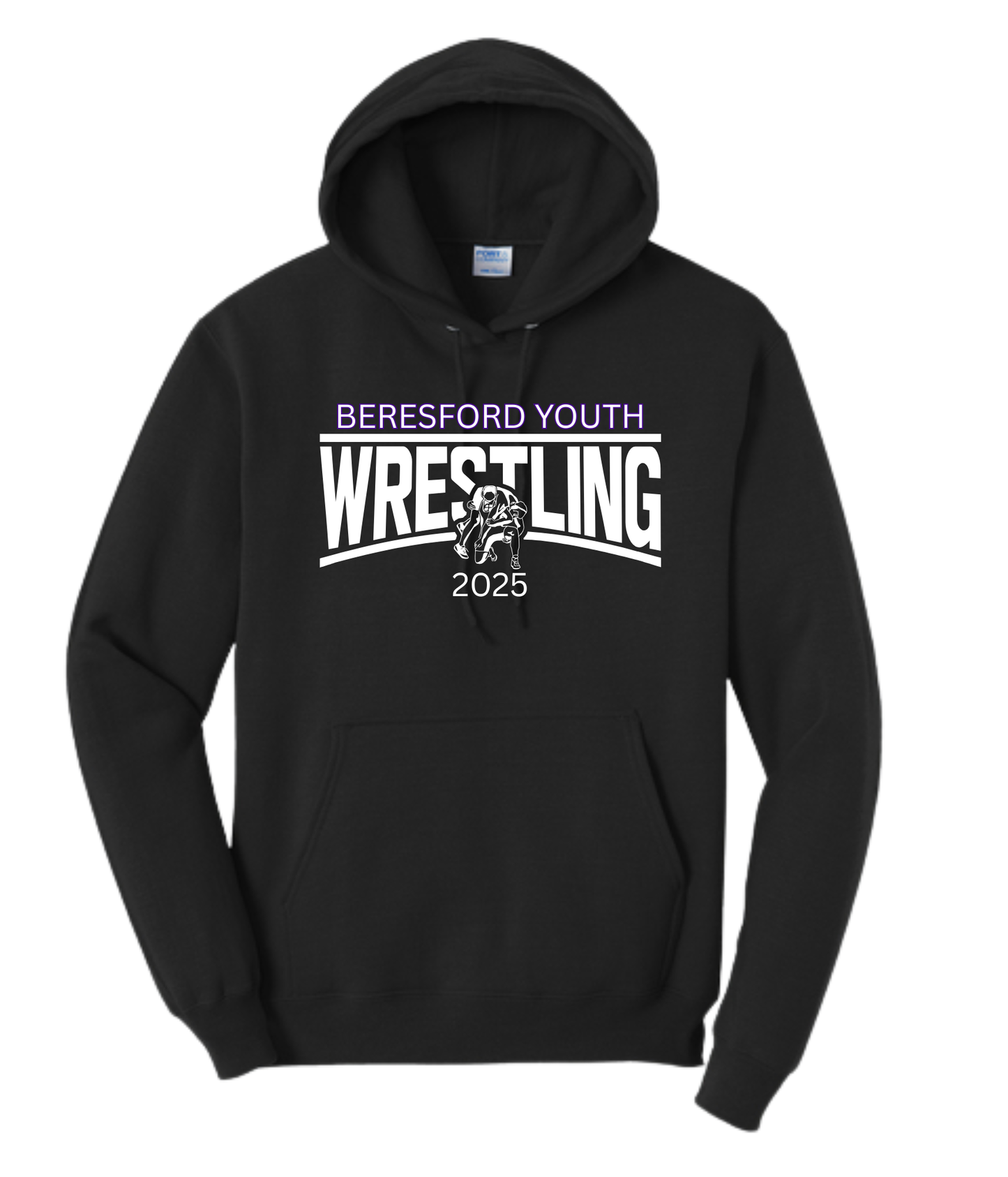 Beresford Youth Wrestling Hoodies - Wrestler