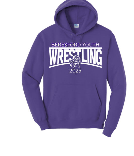 Beresford Youth Wrestling Hoodies - Wrestler