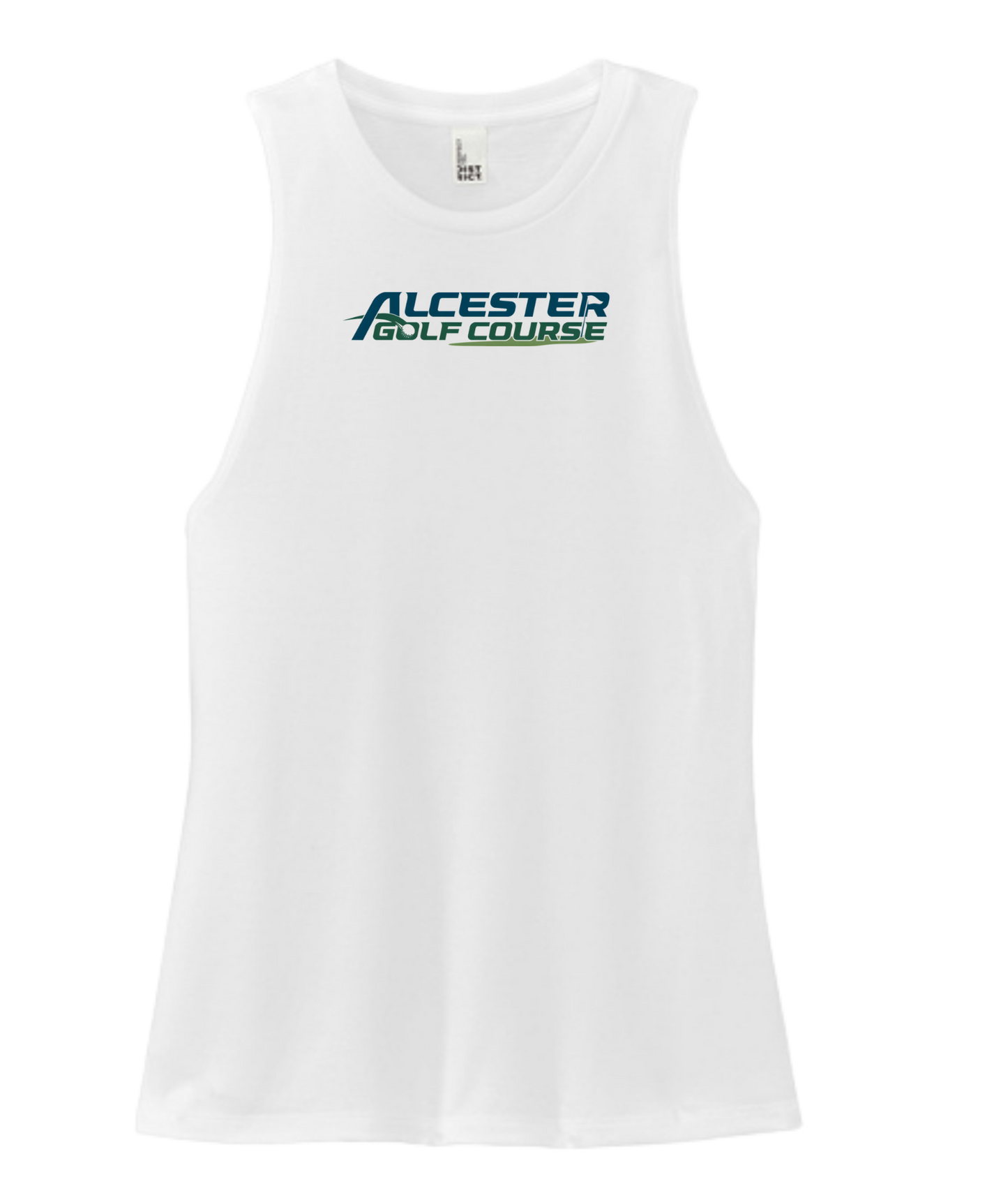 Alcester Golf Course - Women's Muscle Tank - Logo