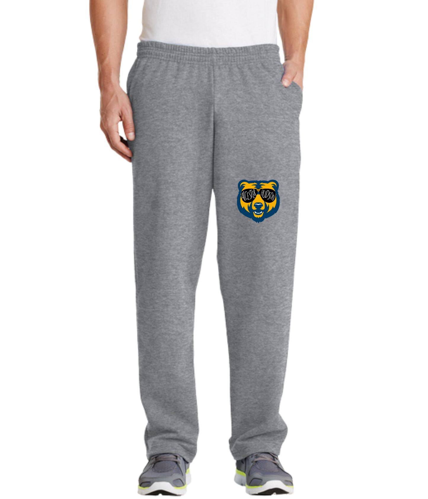 Fleece Sweatpants - Cub with Sunglasses
