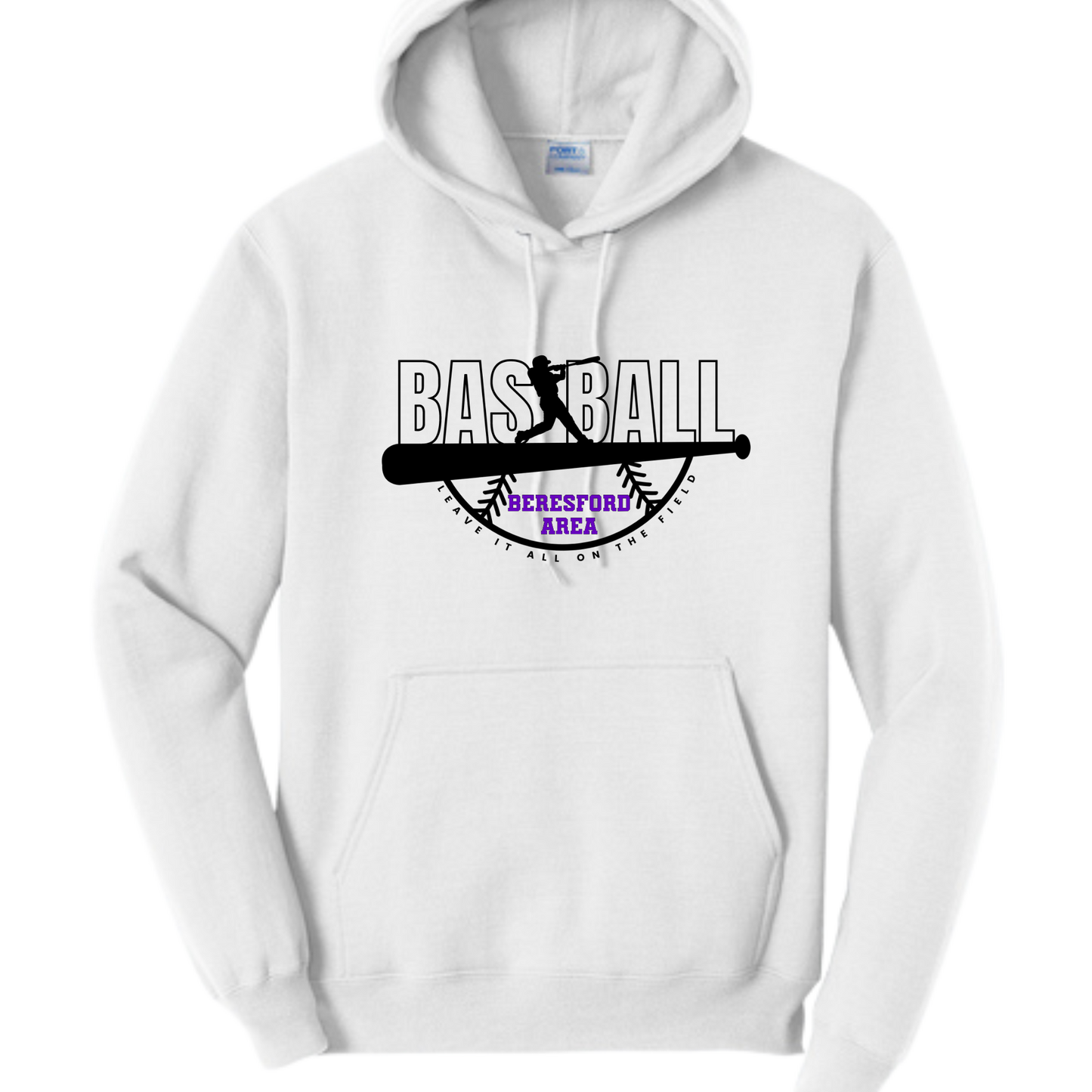 Port & Company Hoodie - Beresford/ Beresford Area - Bat