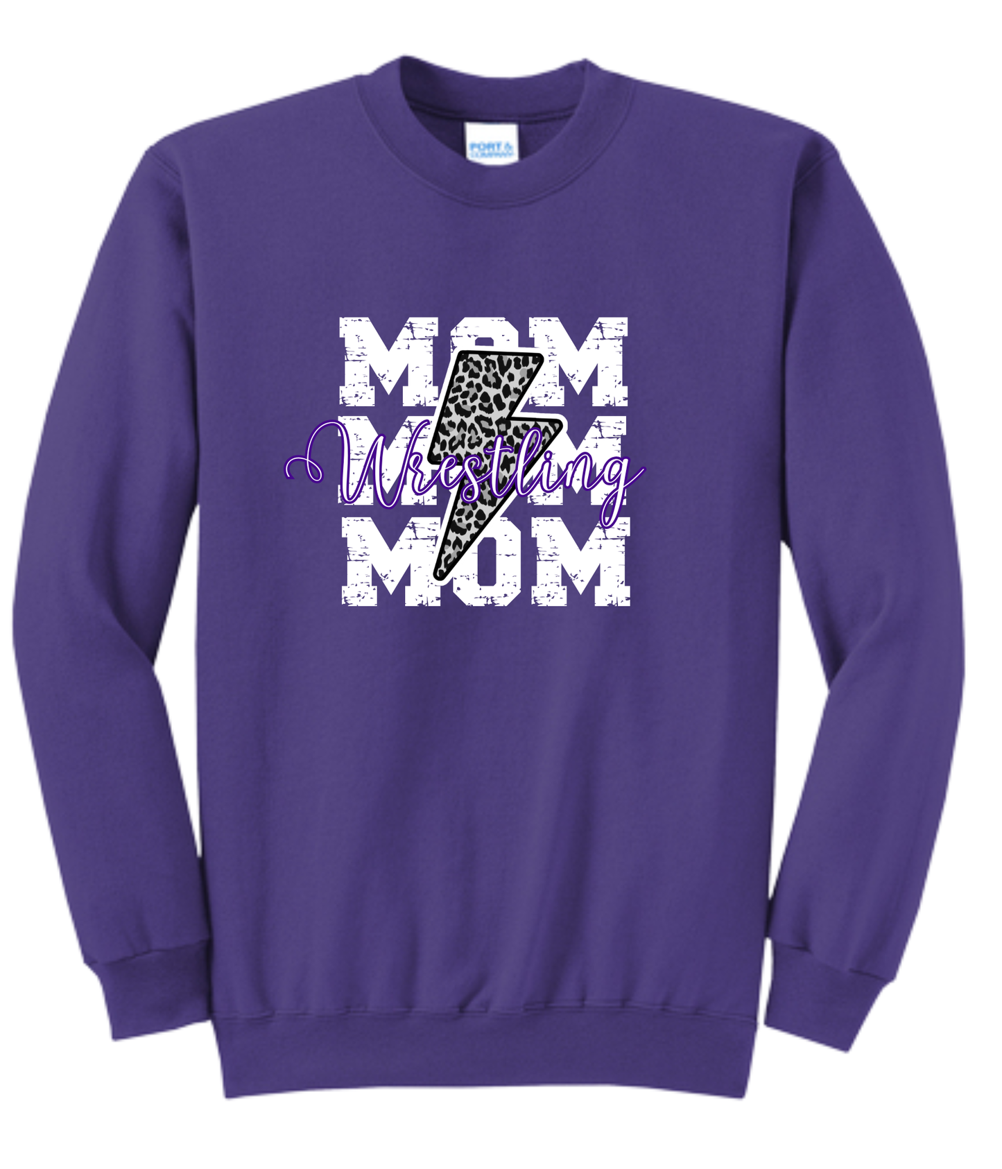 Beresford Youth Wrestling Crewnecks - Wrestling mom