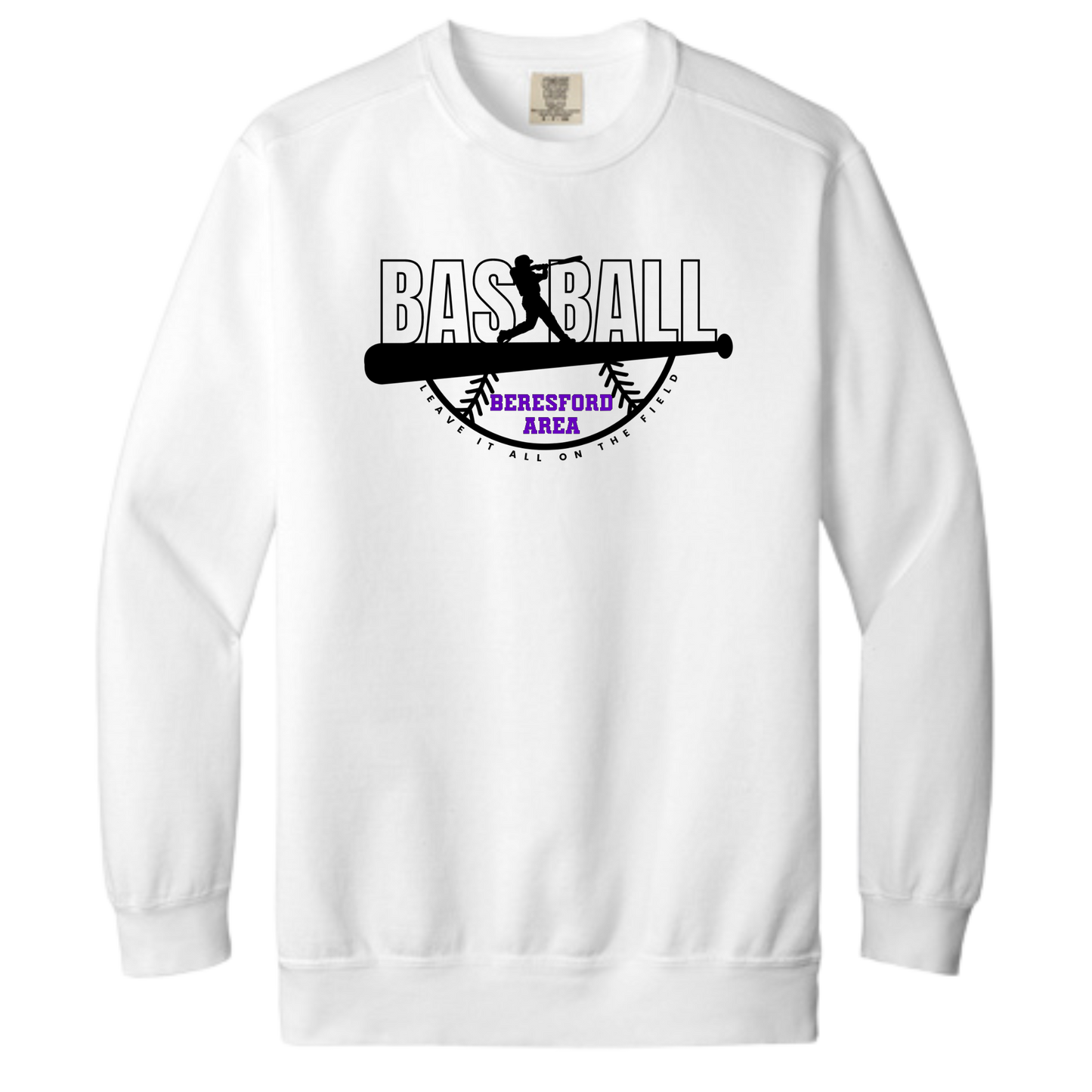 Comfort Colors Crew - Beresford/ Beresford Area - Bat