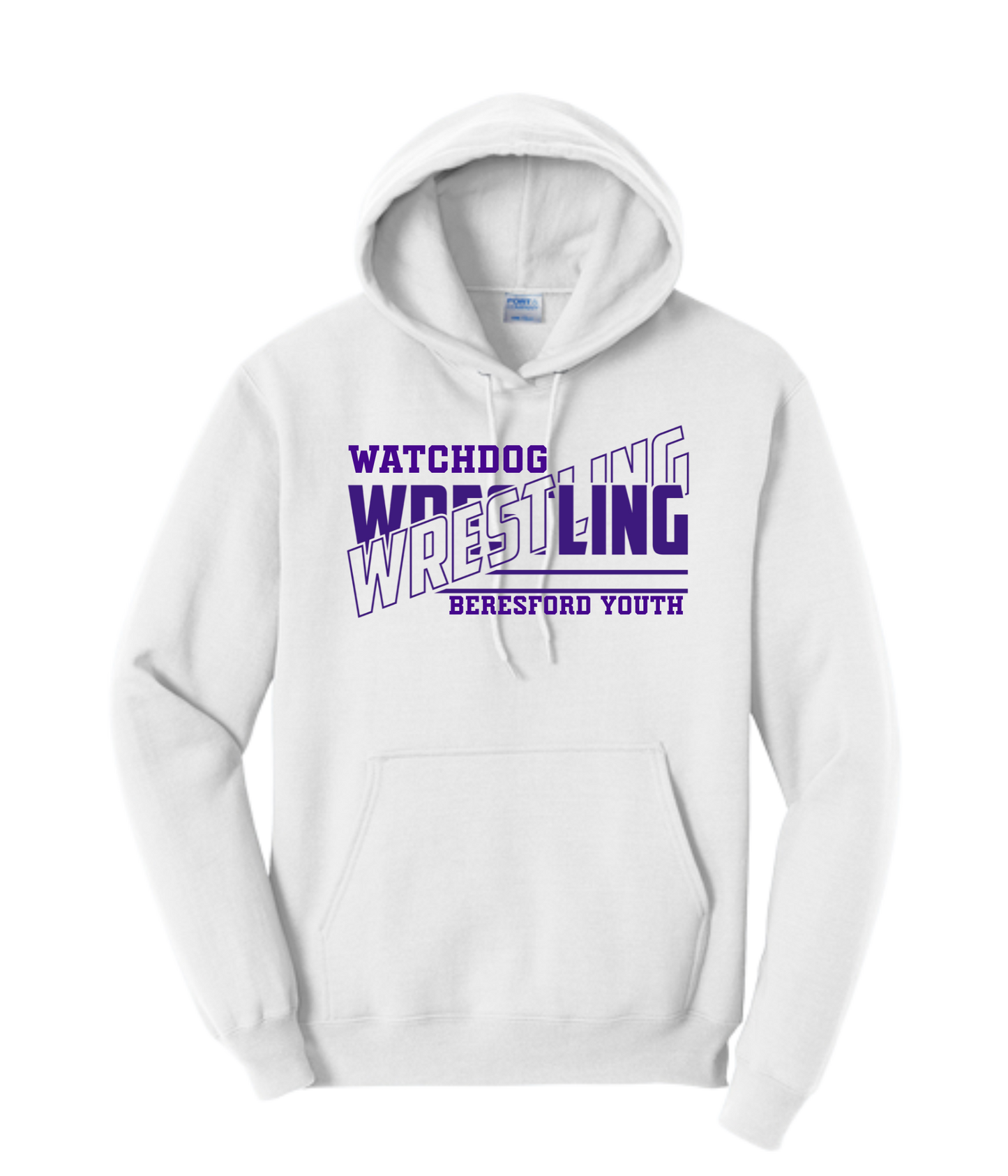 Beresford Youth Wrestling Hoodies - Print