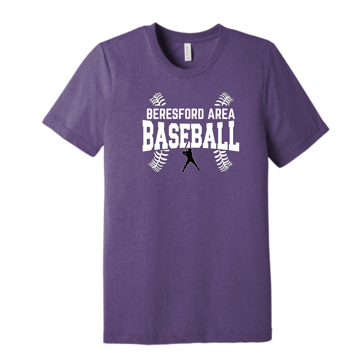 District Tee - Beresford/ Beresford Area - Baseball Stitches