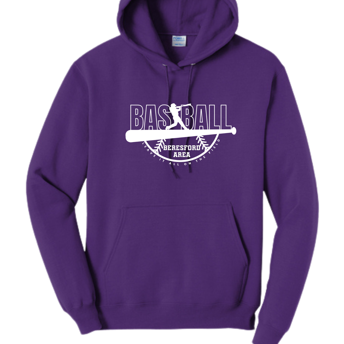 Port & Company Hoodie - Beresford/ Beresford Area - Bat