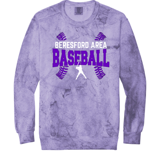 Comfort Colors Crew - Beresford/ Beresford Area - Baseball Stitches