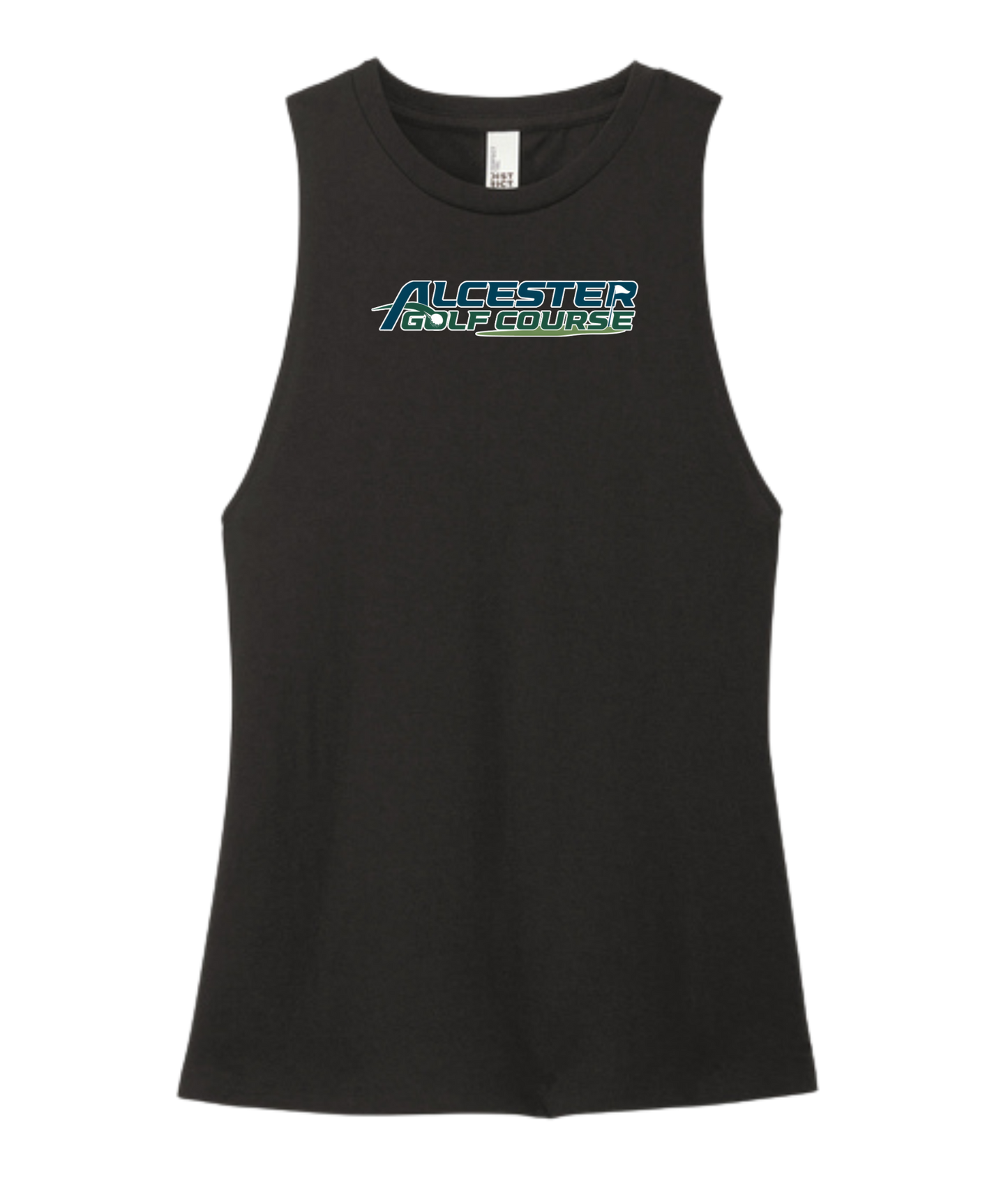 Alcester Golf Course - Women's Muscle Tank - Logo