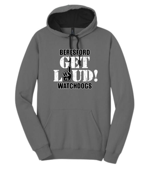 Adult - Beresford - 2 Tone Hoodie - Get Loud!