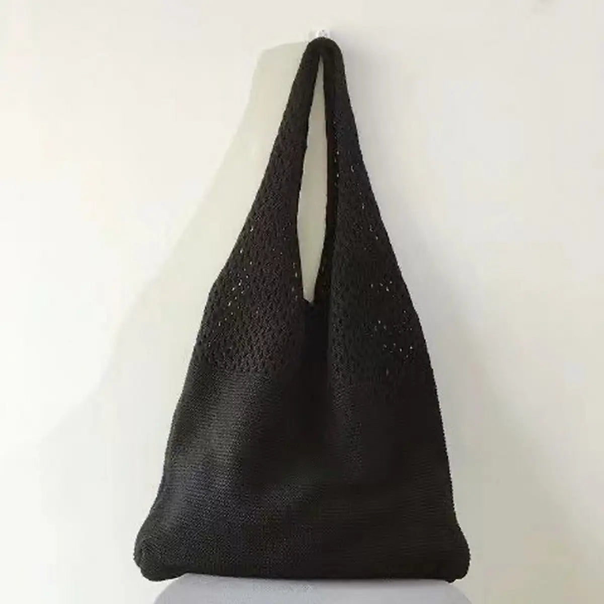 Vintage Knit Tote Bag