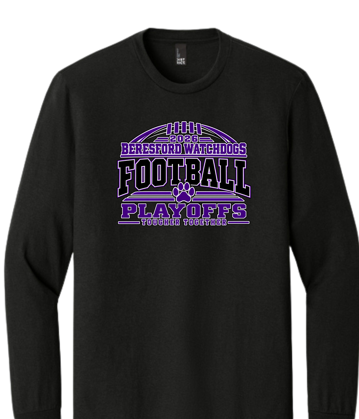 Beresford Watchdogs Football Playoffs - Long Sleeve Tee