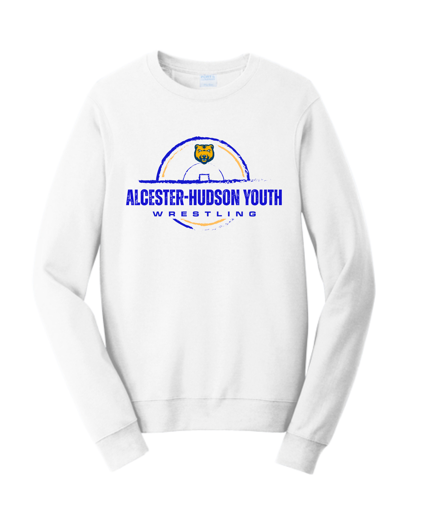 Alcester Youth Wrestling Crewnecks - Mat