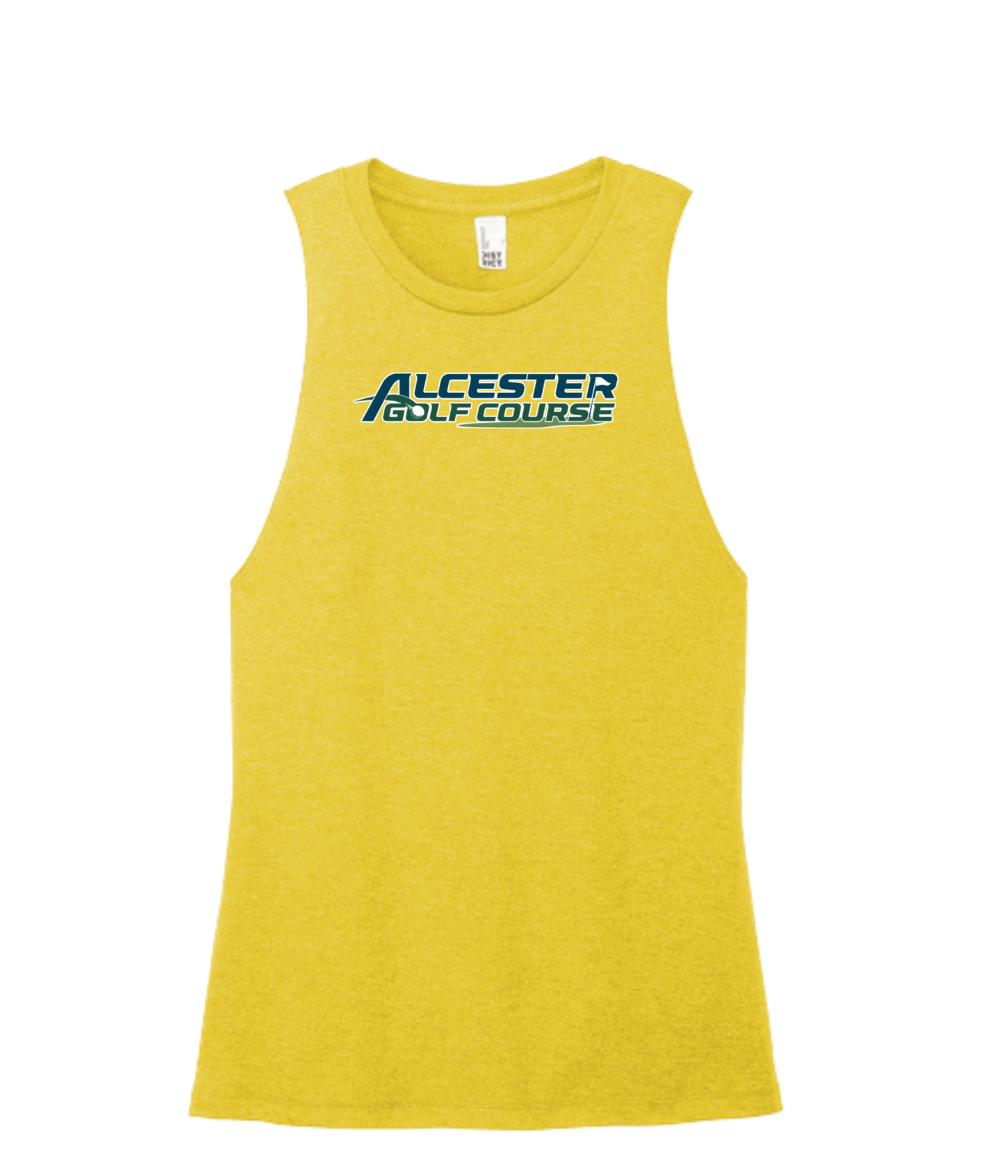 Alcester Golf Course - Women's Muscle Tank - Logo