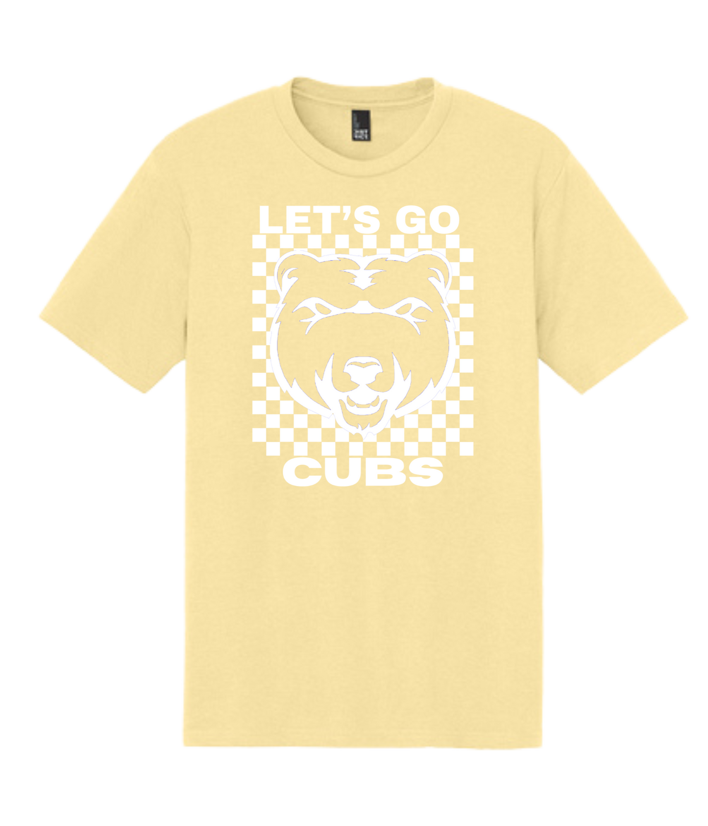 Adult T-shirt - Let's Go Cubs