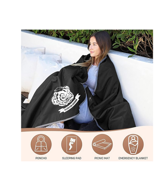 Waterproof Outdoor Sherpa Lining Blanket - Vintage Sailor Cub