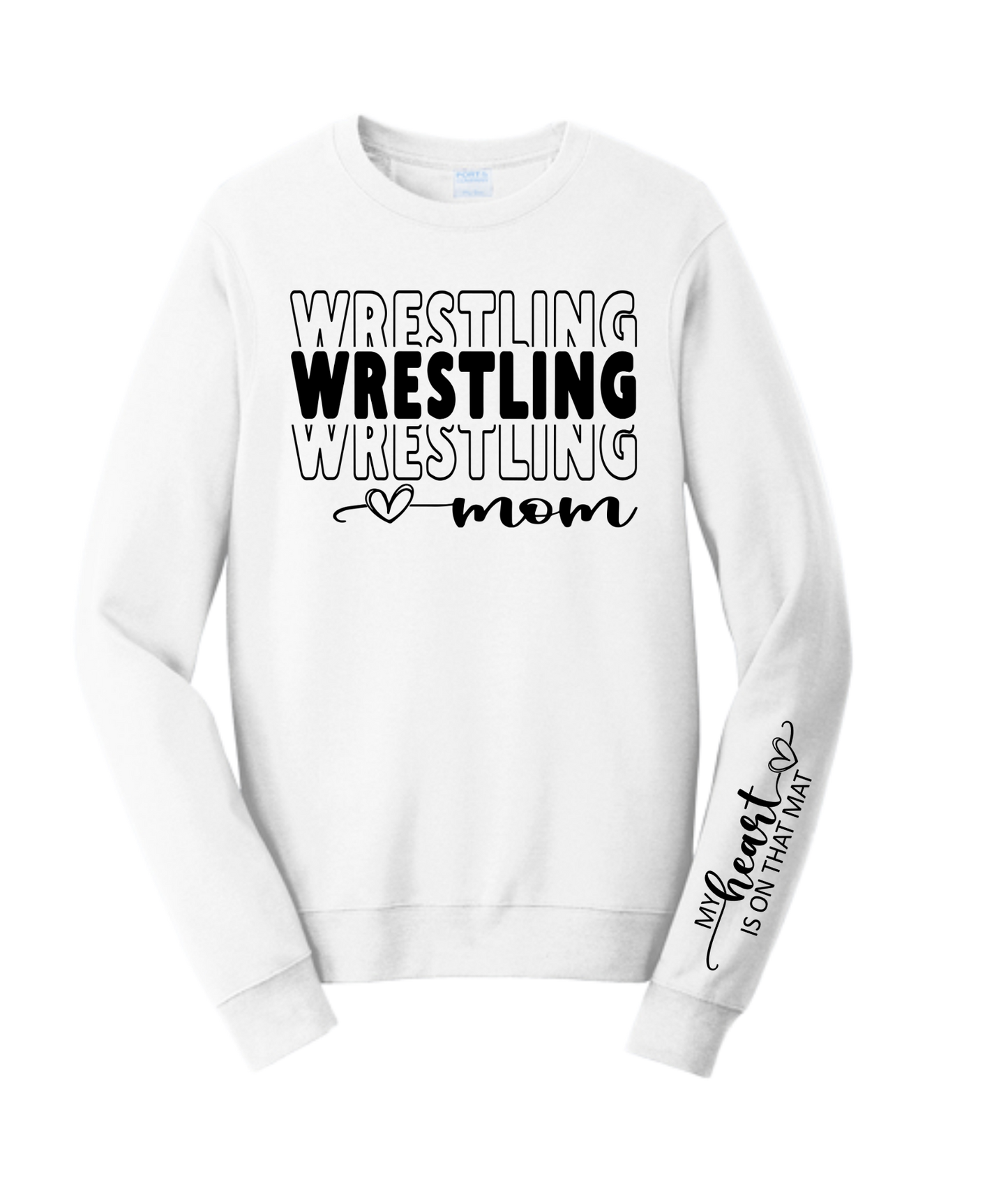 Alcester Youth Wrestling Crewnecks - Mom