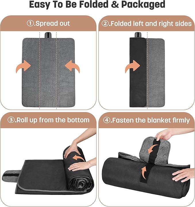 Waterproof Outdoor Sherpa Lining Blanket - Roger Watchdog