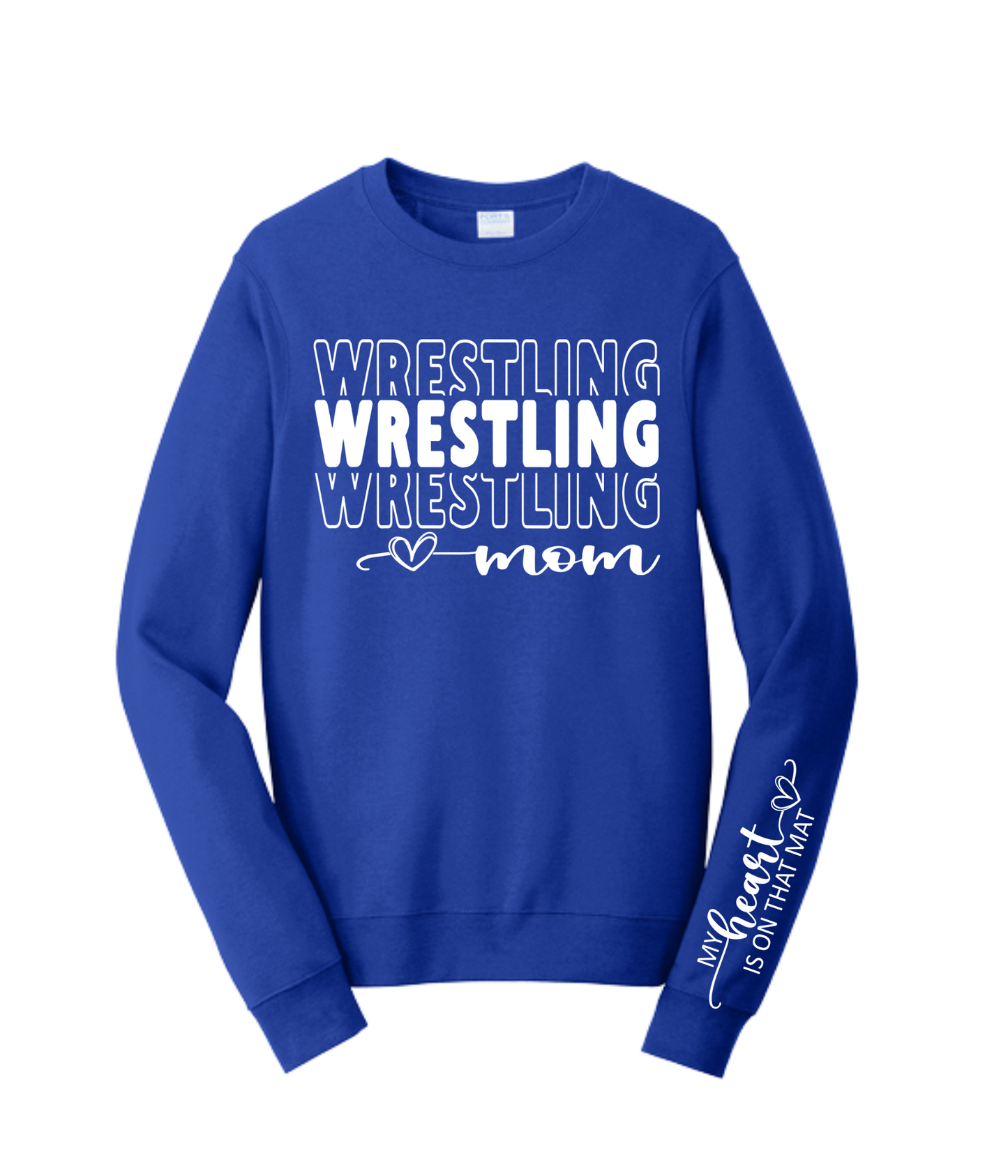Alcester Youth Wrestling Crewnecks - Mom