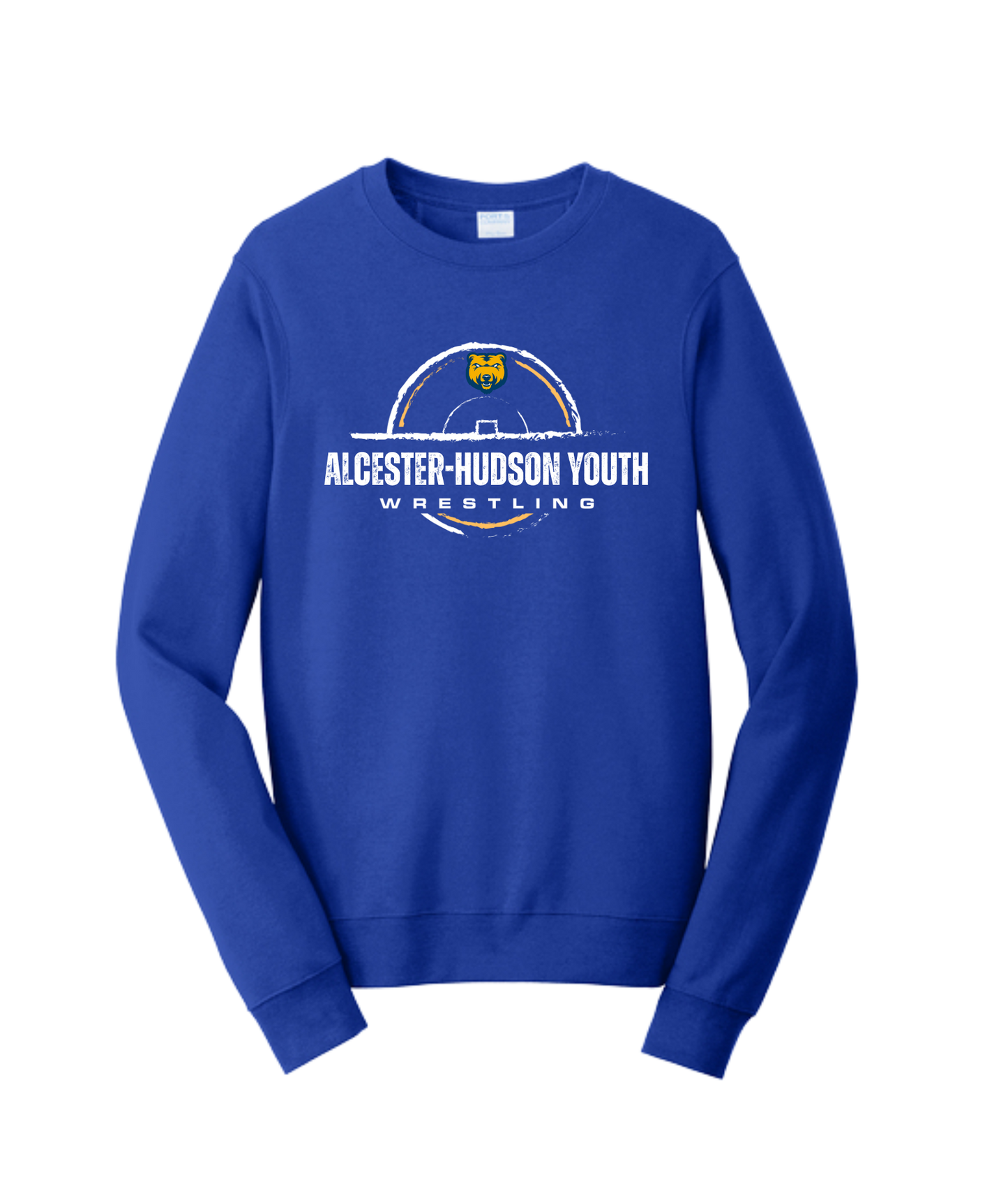 Alcester Youth Wrestling Crewnecks - Mat