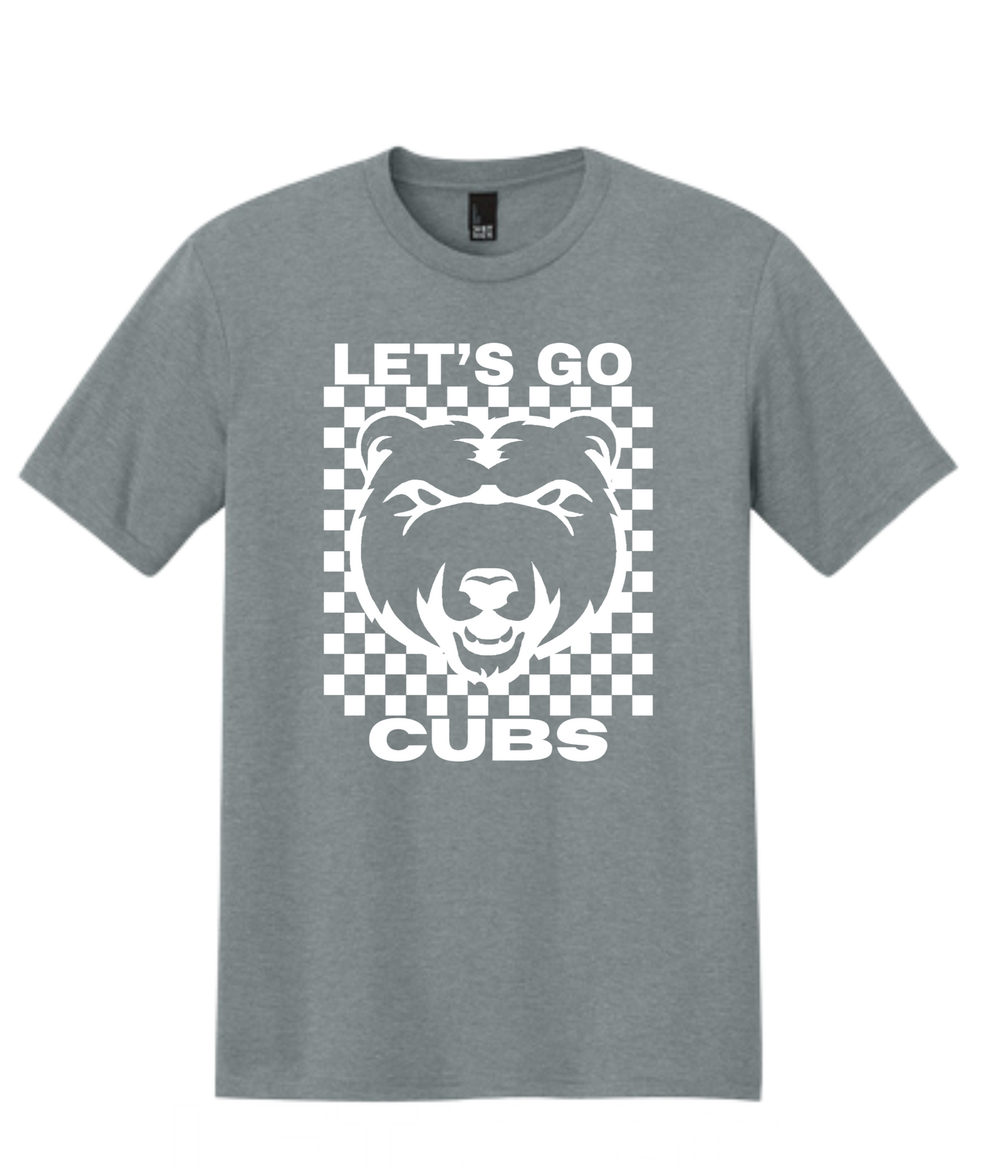 Adult T-shirt - Let's Go Cubs