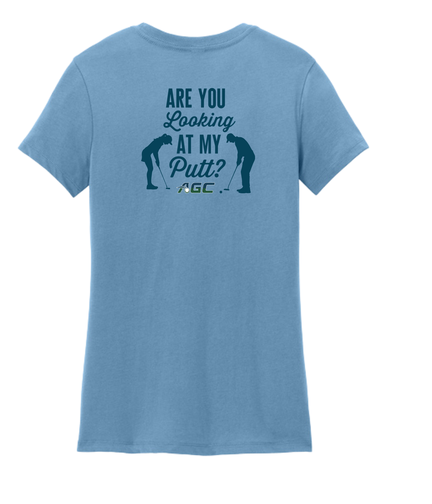 Alcester Golf Course - Women's Tee - Looking at my Putt