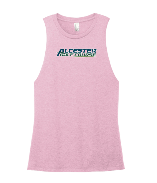 Alcester Golf Course - Women's Muscle Tank - Logo