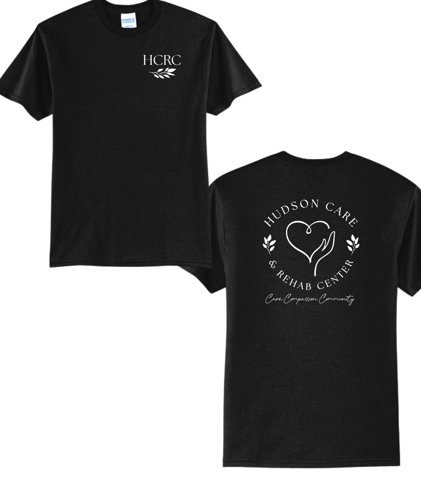 Hudson Care & Rehab - Port & Co Tee - Vine