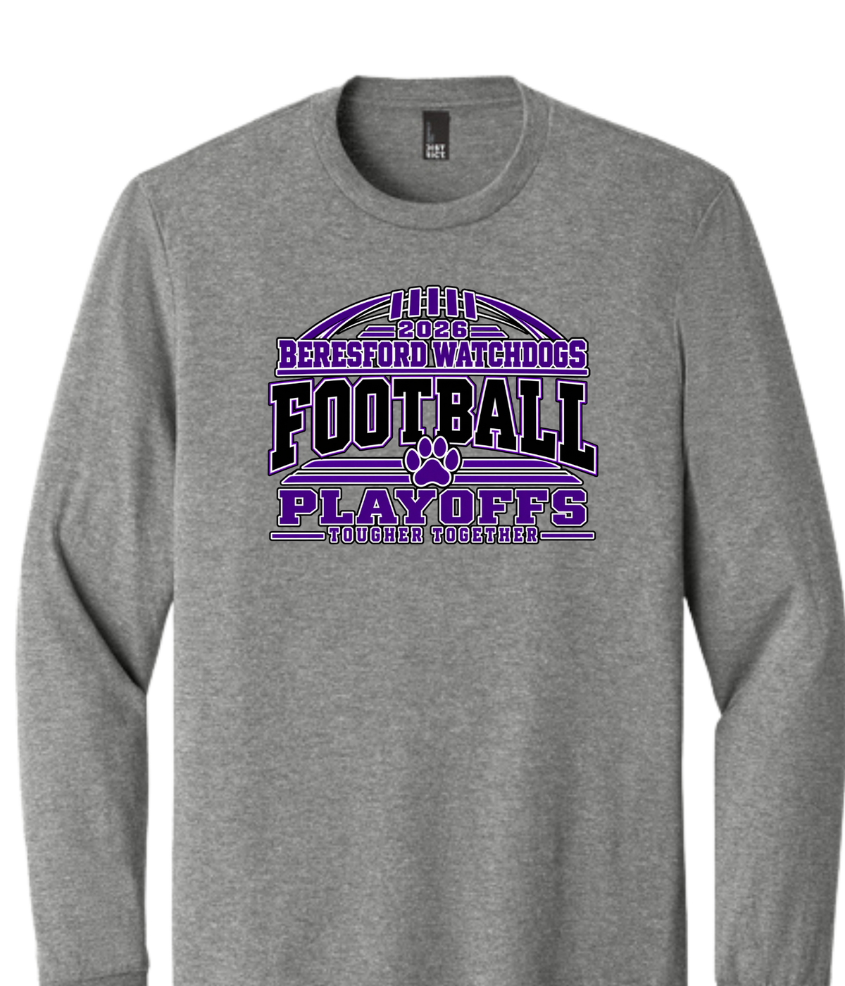 Beresford Watchdogs Football Playoffs - Long Sleeve Tee