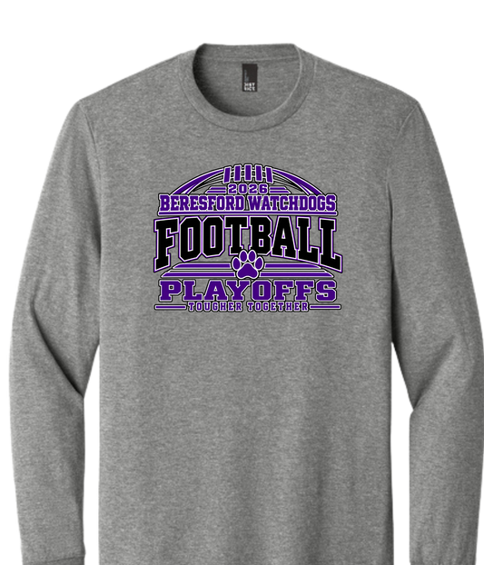 Beresford Watchdogs Football Playoffs - Long Sleeve Tee