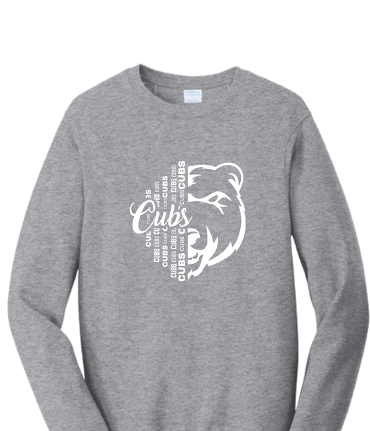 Youth Crew Sweatshirt - 1/2 Face Cub
