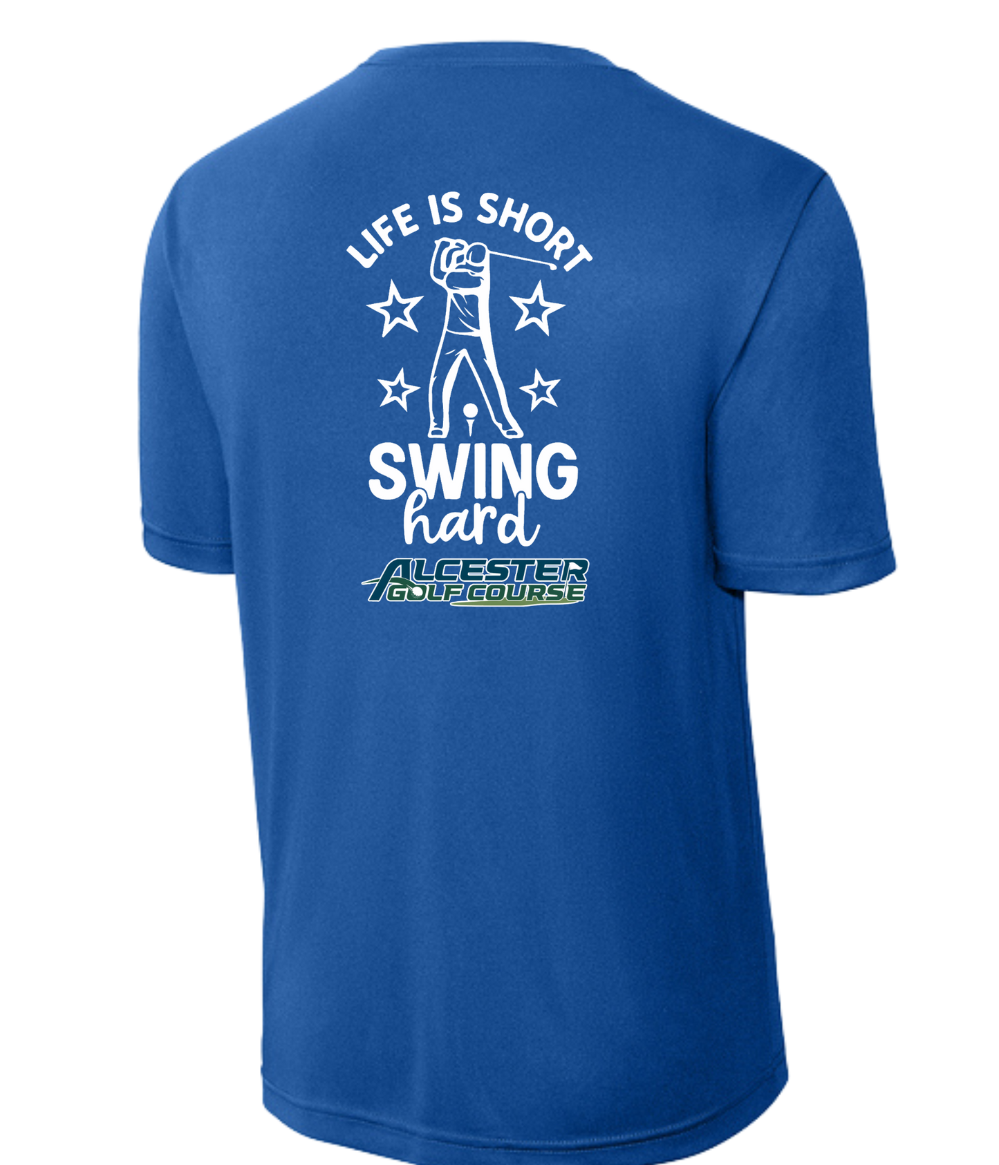 Alcester Golf Course - Unisex Dry-Fit Tee - Swing Hard