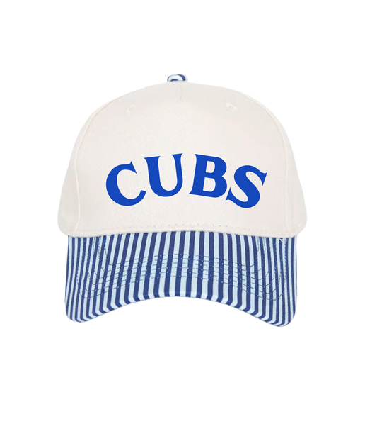 Alcester Hudson Trucker Cap - Striped Bill