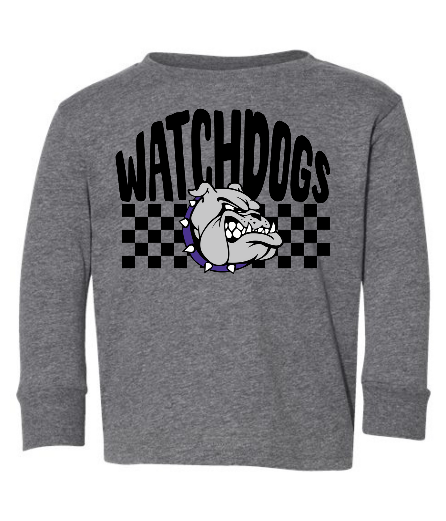 Toddler - Beresford - Long Sleeve - Checkered Watchdog