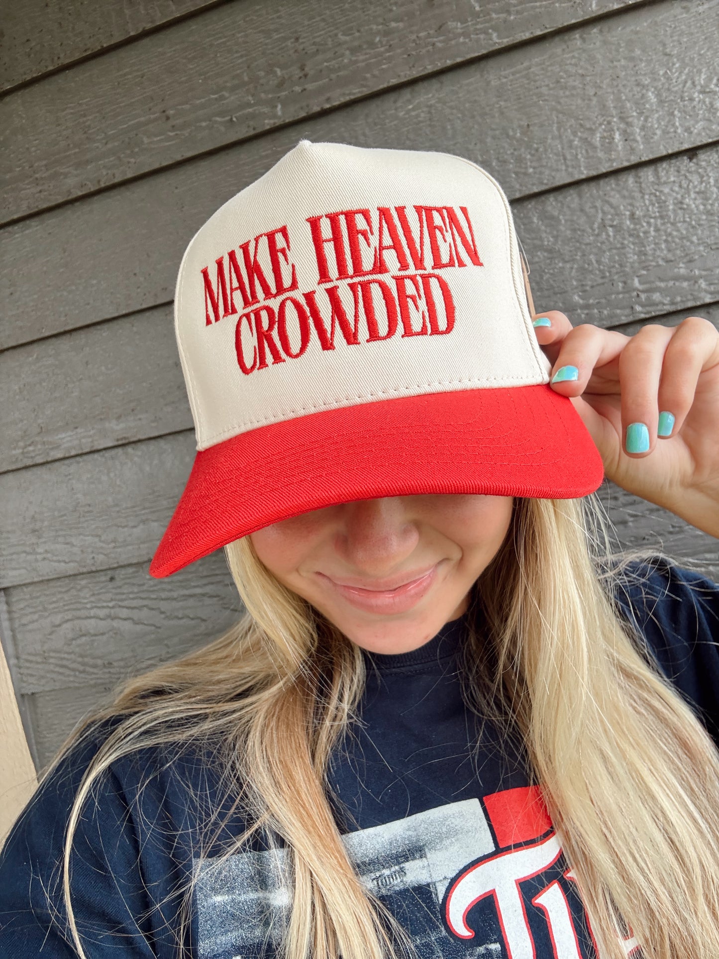 Make Heaven Crowded Trucker Cap (3 colors)