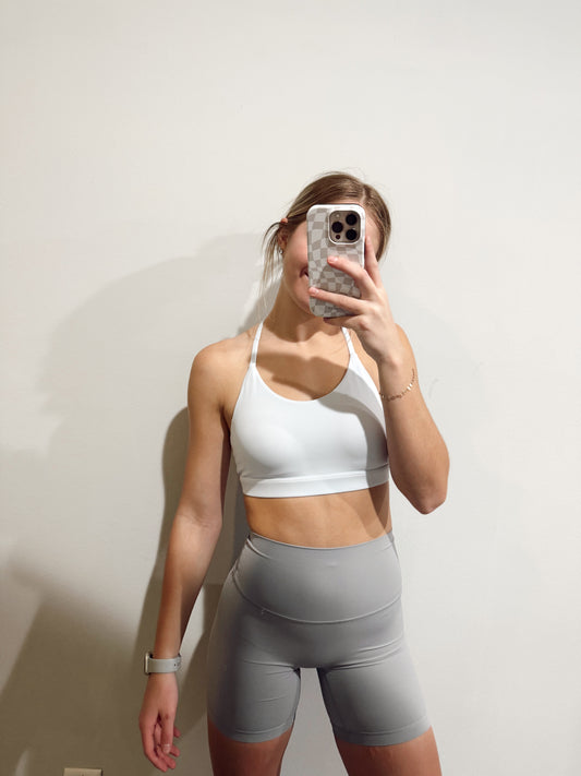 Triangle-Back Sports Bra