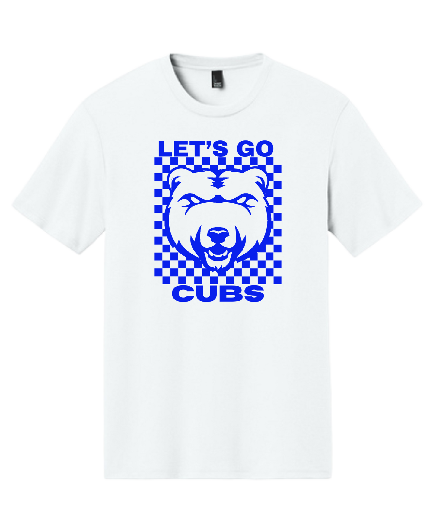 Adult T-shirt - Let's Go Cubs