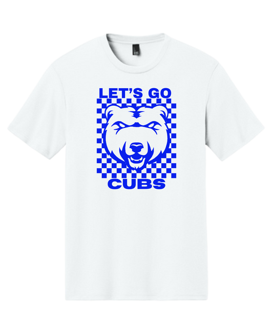 Adult T-shirt - Let's Go Cubs
